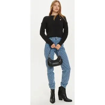 Dámský svetr Guess Jeans Svetr W4BR08 Z3HM1 Černá Regular Fit XL