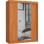 Šatní skříň se zrcadlem Reton 150 cm olše