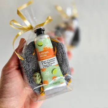 Dárkové balení: celofánový sáček s bylinkami