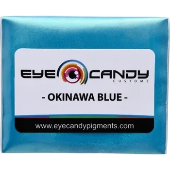 Lak na dřevo Okinawa Blue - Eye Candy Pigments Hmotnost: 5 g