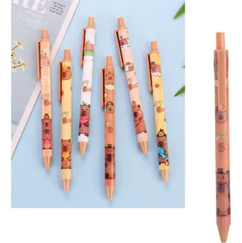 Pero KAPIBARA s černou náplní 14 cm MIX BAREV - 1 ks