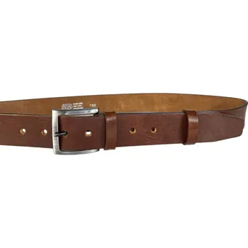 Opasek PENNY BELTS Pánský kožený opasek I5-V148 hnědý - 85 cm