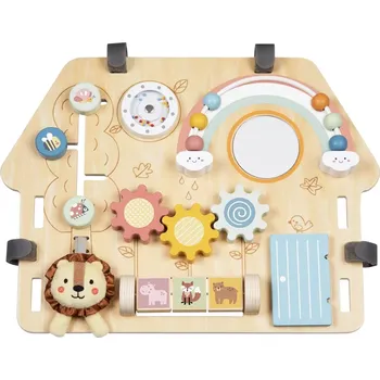 Dřevěná hračka 2Kids Toys Montesori Activity board Lvíčkův dům
