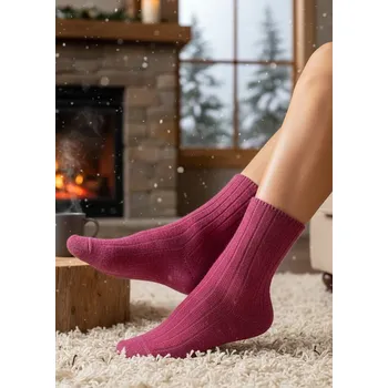 Ponožky Cerber 0251 Jehněčí vlna 36-47 fuchsie 39-41