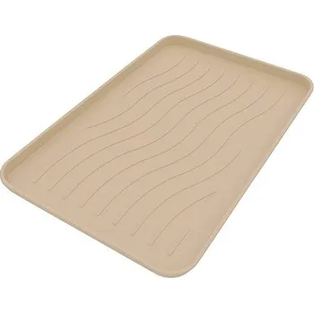 Botník Durahome Odkapávač na obuv, 38 × 50 cm, béžový