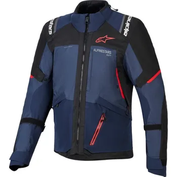 Moto bunda Bunda ANDES V4 DRYSTAR, ALPINESTARS (tmavě modrá/modrá/černá) 2026 (Velikost: M)