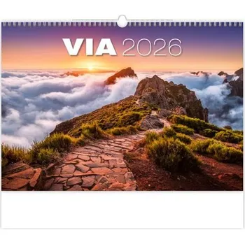 Kalendář HELMA 365 Kalendář nástěnný Via 2026 / 38,5cm x 45cm / N133-26