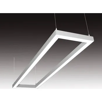 Průmyslové svítidlo Stropní svítidlo SEC WEGA-FRAME2-DB LED Varianta: 33 W, eloxovaný AL, 607 x 330 x 65 mm, 3000 K, 5400 lm