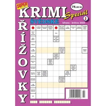 Kniha Křížovky krimi švédské speciál 2/25 - kolektiv autorů