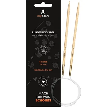 Myboshi Kruhové jehlice č.4,5