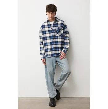 Pánská košile Bavlněná košile Medicine RW25-KDM903 námořnická modř 59A, vel. XL