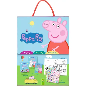 omalovánky Kufřík aktivit-Peppa Pig - Hasbro, Peppa Pig