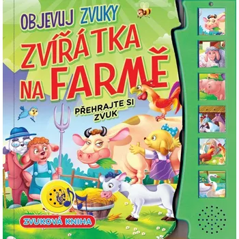 Leporelo Objevuj zvuky-Zvířátka na farmě