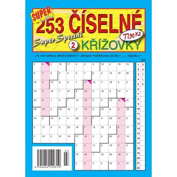 Kniha Křížovky 253 číselné super speciál 2/2025 - kolektiv autorů