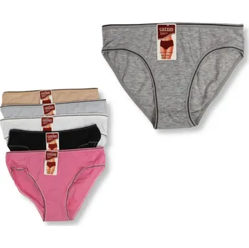 Kalhotky Dámské kalhotky FASHION s černým páskem č.: 034 – 1 ks