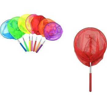 Síťka na lov motýlů a ryb, teleskopická, MIX BAREV 37–85 cm, průměr 20 cm – 1 ks