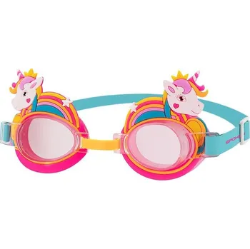 Plavecké brýle Spokey PLAYA Dětské plavecké brýle s nastavitelným nosníkem, jednorožec