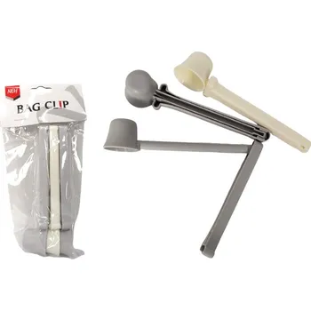 Sáček na potraviny Spony na sáčky Plastové odměrky 14 cm, sada 3 ks