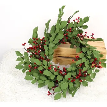 Věnec Věnec OSTROKRZEW s jeřabinami 49 cm