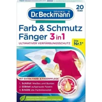Papírový ubrousek Dr Beckmann Ubrousky na praní zachycující barvu balení 20 ks