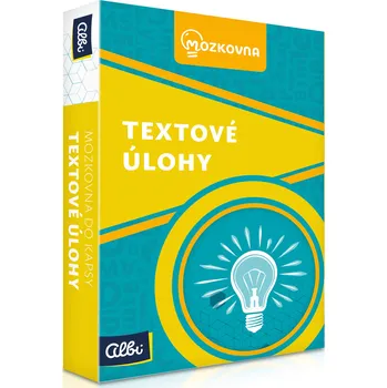 Desková hra Albi Mozkovna do kapsy: Textové úlohy