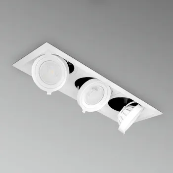 CENTURY LED Svítidlo REGIA Vestavné výklopné 3 moduly 497 mm 45W 4000K Ra95 3690Lm 38d stmívatelné IP20