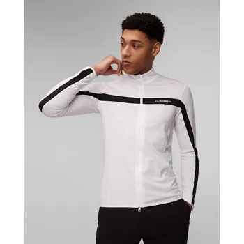 Pánská mikina Pánská Bílá Mikina J.lindeberg Jarvis Mid Layer Gmjs03873-white