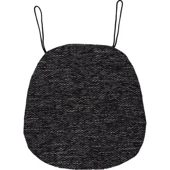 Polštář TEXTILOMANIE Sedací polštář Nita černý