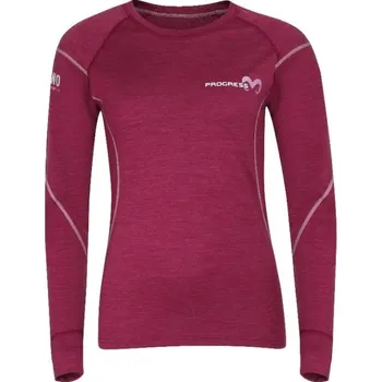 Dámské tričko Progress MW NDRZ dámské merino triko s dlouhým rukávem Velikost: M
