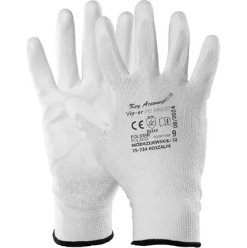 Pracovní oblečení Polstar VIP-ER RVPW rukavice White 6-11