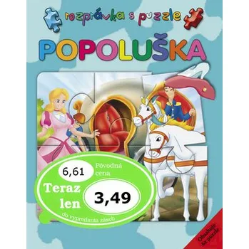 Puzzle Popoluška - Rozprávka s puzzle
