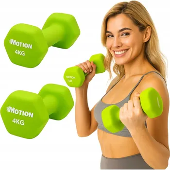 Neoprenové činky Motion 2x 4 kg 2 ks