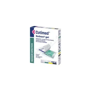 Krytí na ránu ABIGO MEDICAL Cutimed Sorbact gel antimikrob.krytí 20x25cm 5ks