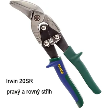 Nůžky na plech Nůžky na plech IRWIN 20SR pravé