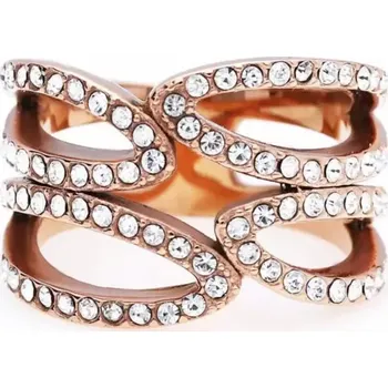 Prsten Prstýnek 8057, růžové zlacení, velikost 58 SRI.8057