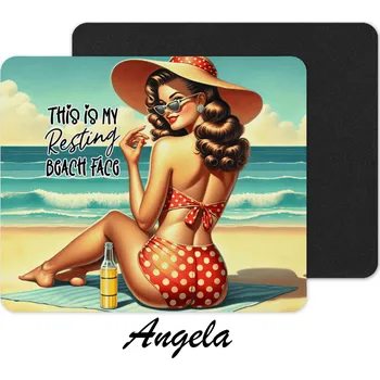 Podložka pod myš Podložka pod myš-Beach Girl - Angela