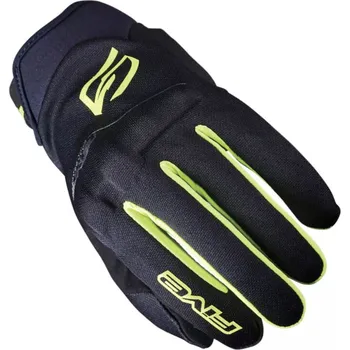 Moto rukavice Five Globe Evo black/fluo yellow vel.2XL