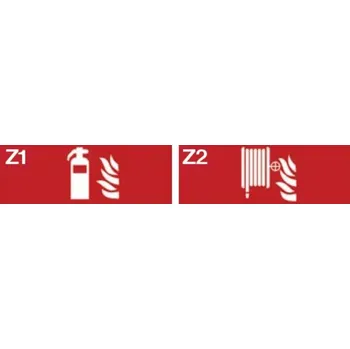 Nouzové osvětlení Samolepící piktogram k nouzovému svítidlu SEC EVOLUX3-B-P