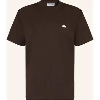 Pánské tričko Lacoste Pánské Tričko, tmavě hnědá, 3XL