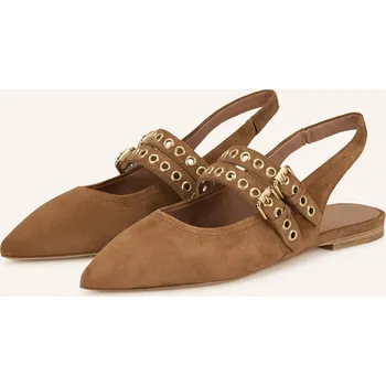 Dámská obuv Kennel & Schmenger Dámské Slingbaleríny Greta, hnědá, 35,5