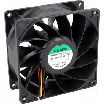 PC ventilátor Sunon DC axiální ventilátor 92×92×38 mm, 24 V DC, 57.6 dB PMD2409PMB1-A.(2).F.GN