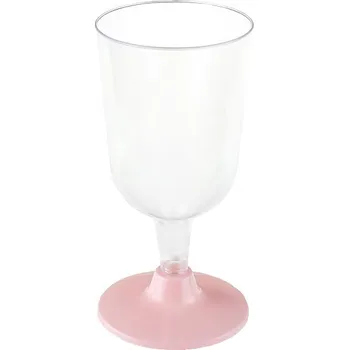 Santex Skleničky na víno růžové 200 ml 6 ks