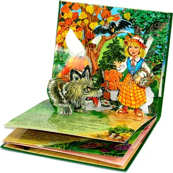 Leporelo Rozkládací pohádky-Červená Karkulka - Dana Winklerová