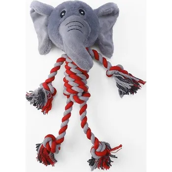 Hračka pro psa Hračka pro psy SLON 33 cm MIX BAREV