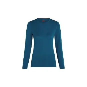 Dámské termoprádlo ICEBREAKER Wmns 260 Tech LS Crewe, Atlantis velikost: L
