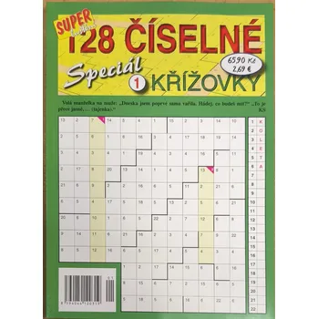 Kniha Křížovky 128 číselné speciál 1/25 - kolektiv autorů