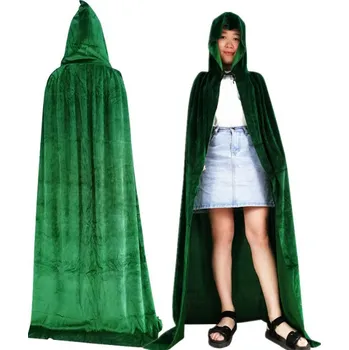 Karnevalový kostým Plášť, kabát, kostým 150 cm ZELENÝ