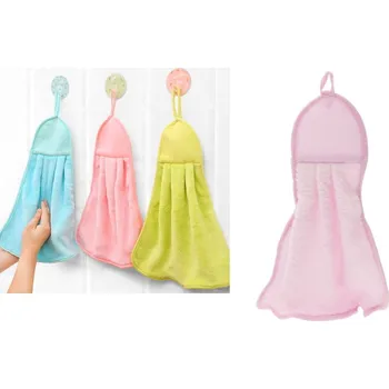 Péče o ruce Ručník, ručníček na ruce RŮŽOVÝ 30x26 cm