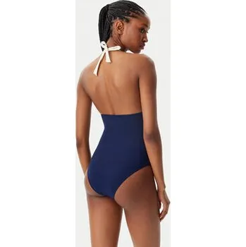 Dámské plavky Banana Moon Jednodílné plavky Rosas Poway L2306 Tmavomodrá XL