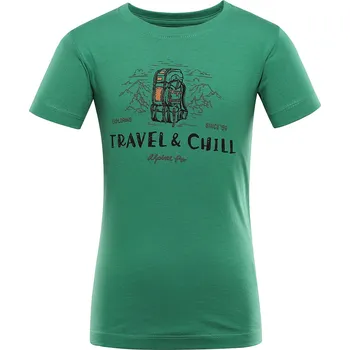 Chlapecké tričko Alpine Pro DALLO 2 DĚTSKÉ BAVLNĚNÉ TRIKO 104-110